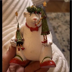 Patience Brewster polar bear Dept 56 ornament